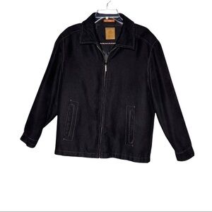Pandist Black Zip-Up Jacket